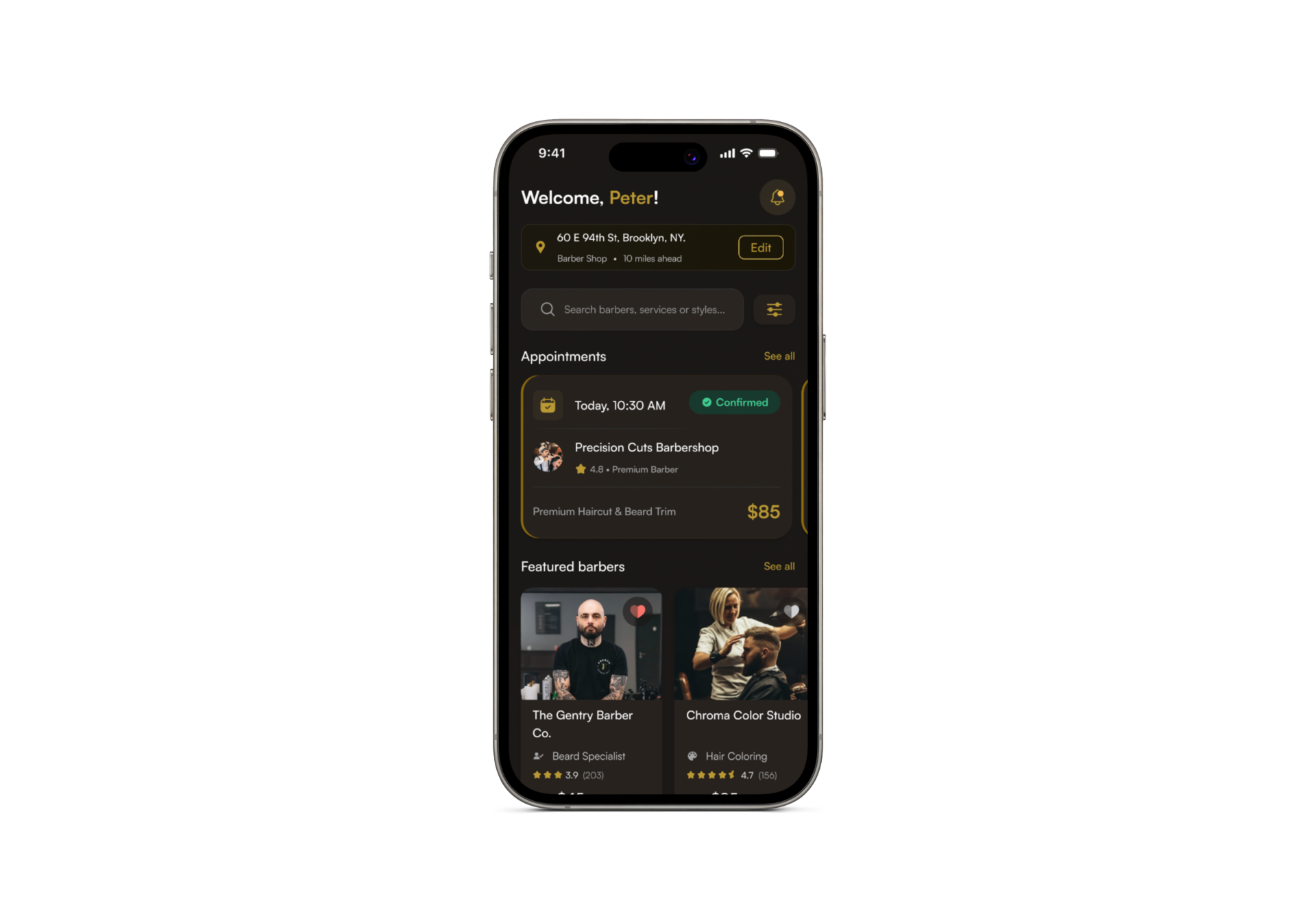 Client Dark Mode